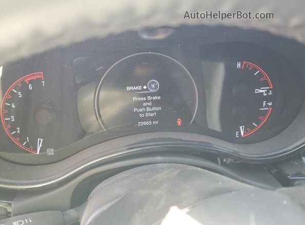 1C4SDJCT4RC148060 2024 DODGE DURANGO Blue Vista del cuadro de instrumentos