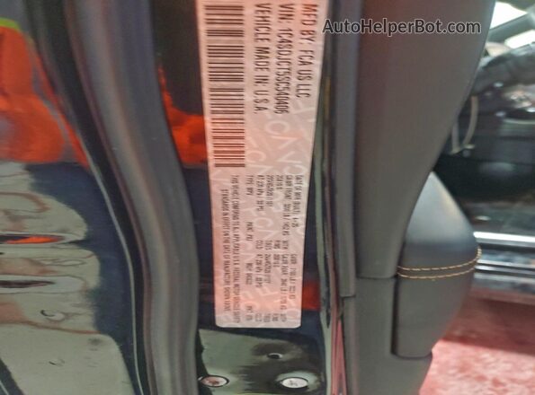 1C4SDJCT5SC540406 2025 DODGE DURANGO Black 