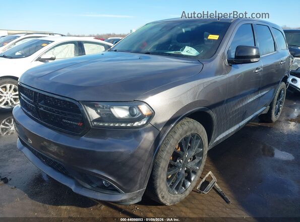 1C4SDJCT6GC315533 2016 DODGE DURANGO Gray Առջևի ձախ երեք քառորդ տեսարան