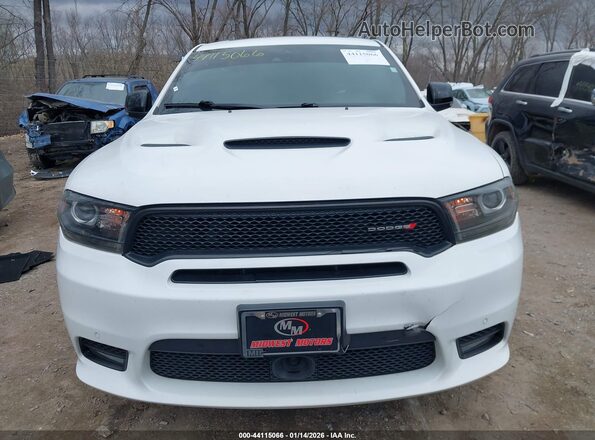 1C4SDJCT9JC160838 2018 DODGE DURANGO White Dashboard view