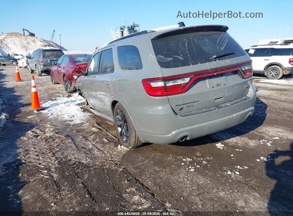 1C4SDJCTXRC214496 2024 DODGE DURANGO Gray Trasero izquierdo