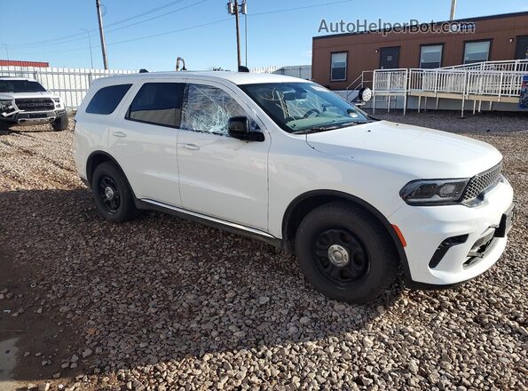 1C4SDJFT8RC102310 2024 DODGE DURANGO White Передня права чверть