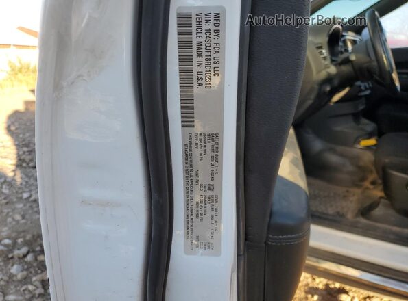 1C4SDJFT8RC102310 2024 DODGE DURANGO White Вид наклейки з VIN-кодом