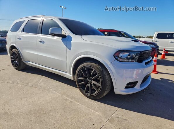 1C4SDJGJ3JC239799 2018 DODGE DURANGO White Przód prawy
