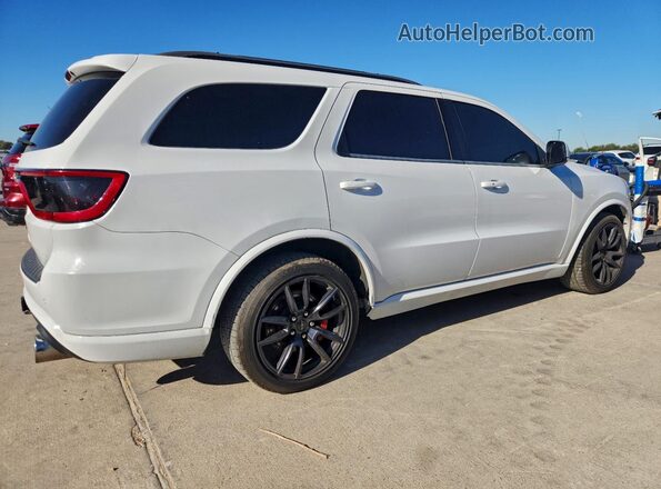 1C4SDJGJ3JC239799 2018 DODGE DURANGO White Tył prawy