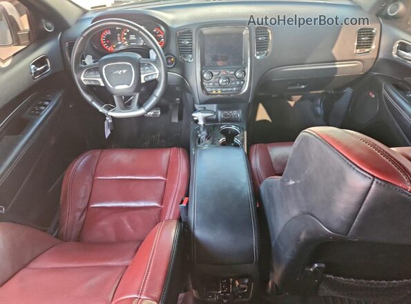 1C4SDJGJ3JC239799 2018 DODGE DURANGO White Widok deski rozdzielczej
