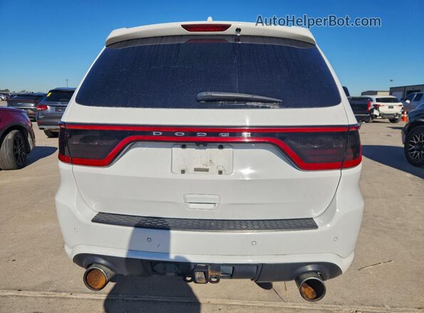 1C4SDJGJ3JC239799 2018 DODGE DURANGO White Widok z tyłu