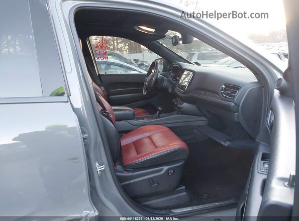 1C4SDJGJ4NC212469 2022 DODGE DURANGO Gray წინა სალონის ხედი