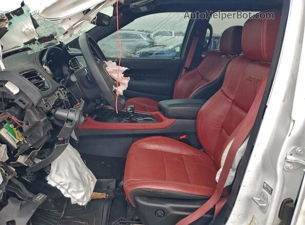 1C4SDJH99RC122793 2024 DODGE DURANGO Белый Вид салона спереди