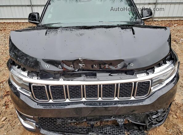 1C4SJRBP4PS562762 2023 JEEP WAGONEER Black ძრავის განყოფილების ხედი