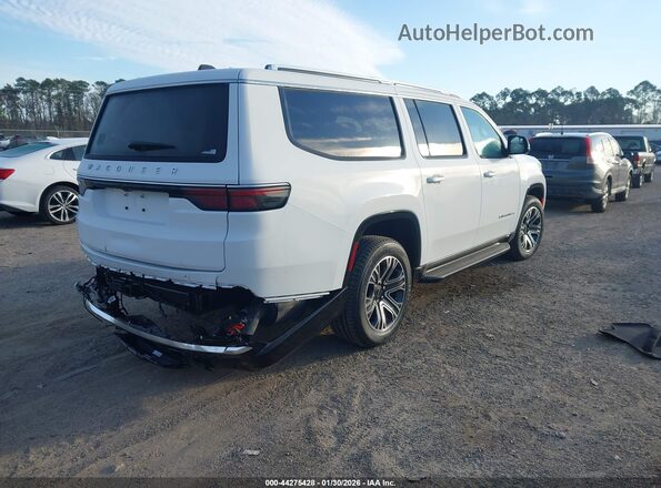 1C4SJSBP1SS537866 2025 JEEP WAGONEER L White Trasero derecho