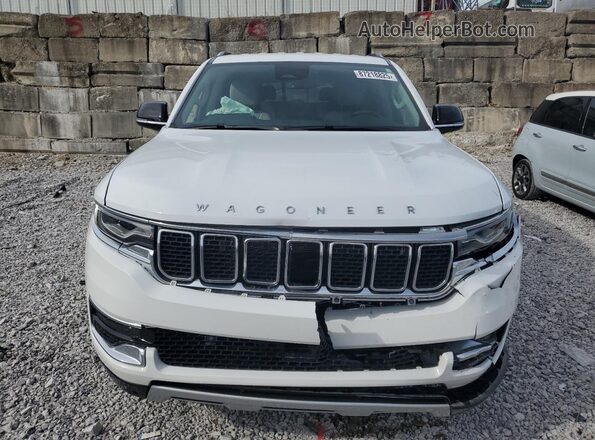 1C4SJSBP2PS563674 2023 JEEP WAGONEER White Вид спереду
