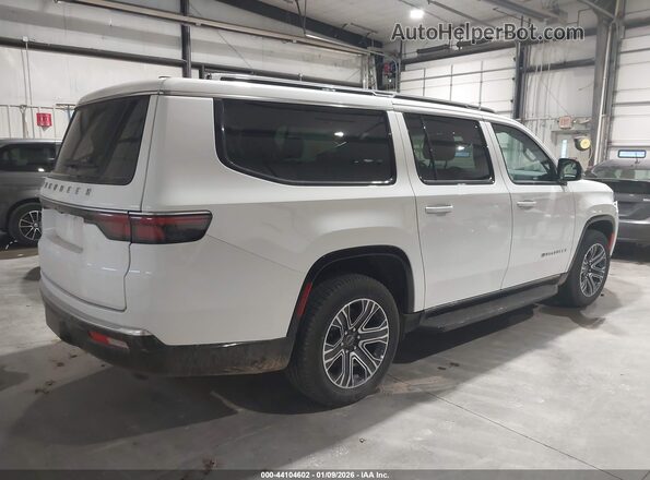 1C4SJSBP3SS513407 2025 JEEP WAGONEER L White უკანა მარჯვენა