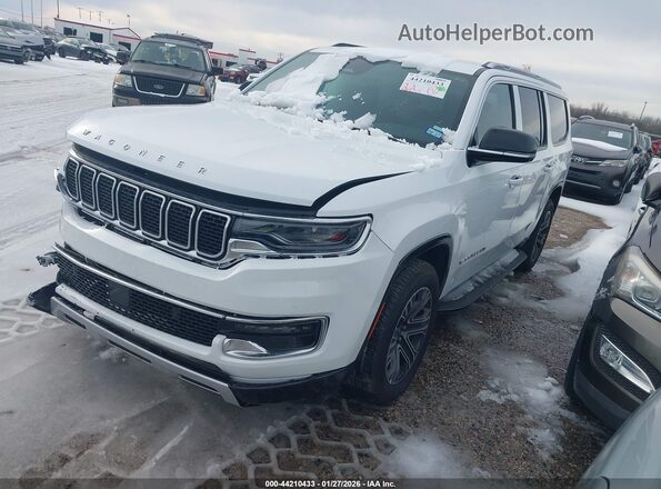 1C4SJSBP4SS530605 2025 JEEP WAGONEER L White Front left