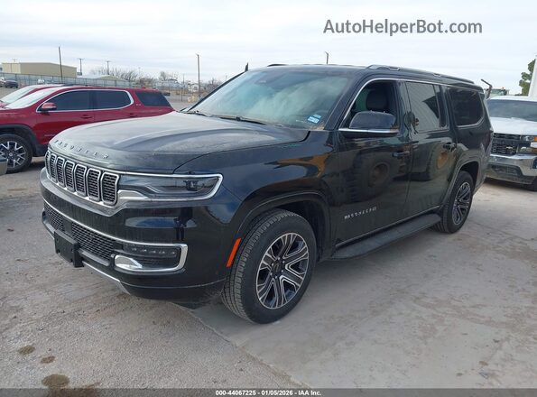 1C4SJSBP9SS530650 2025 JEEP WAGONEER L Черный Передняя левая четверть