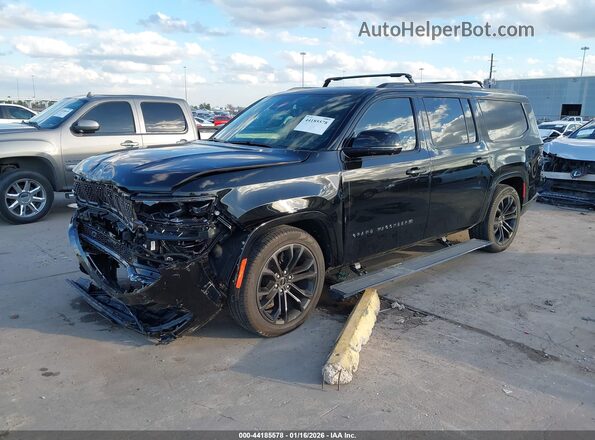 1C4SJSFP2RS140932 2024 JEEP GRAND WAGONEER L Черный Передняя левая четверть