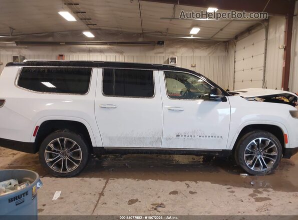 1C4SJSGPXRS153443 2024 JEEP GRAND WAGONEER L White Սարքավորումների վահանակի տեսք