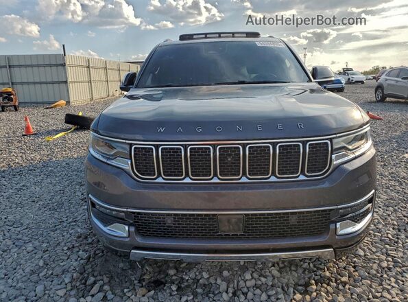1C4SJUDTXNS109563 2022 JEEP WAGONEER Серебряный Вид спереди