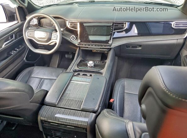 1C4SJUDTXNS109563 2022 JEEP WAGONEER Серебряный Вид панели приборов