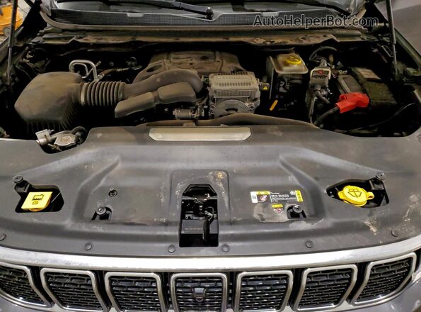 1C4SJVAT5PS543144 2023 JEEP WAGONEER Серый Вид подкапотного пространства