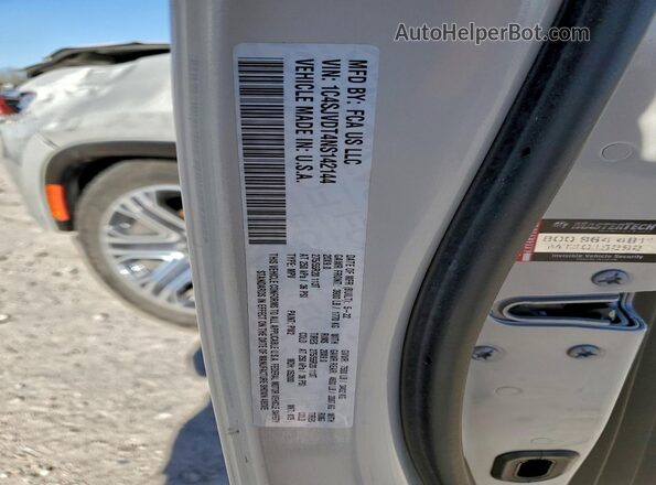 1C4SJVDT4NS142144 2022 JEEP WAGONEER Tan VIN կոդի պիտակի տեսք