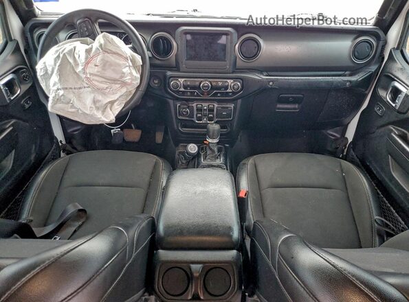 1C6HJTAG1PL519863 2023 JEEP GLADIATOR Белый Вид панели приборов