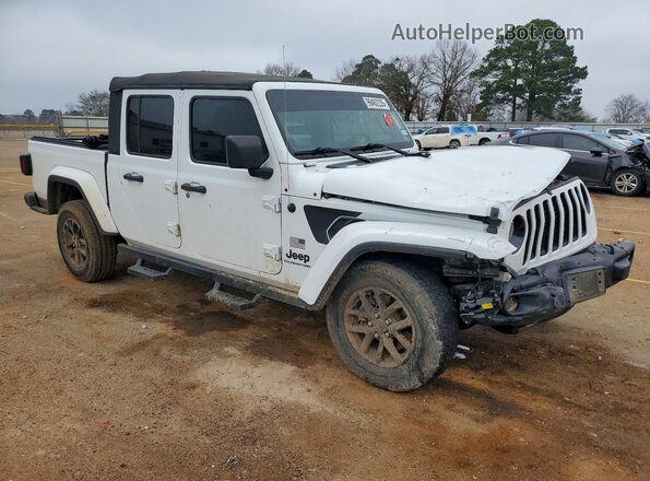 1C6HJTAG1PL519863 2023 JEEP GLADIATOR Белый Передняя правая четверть