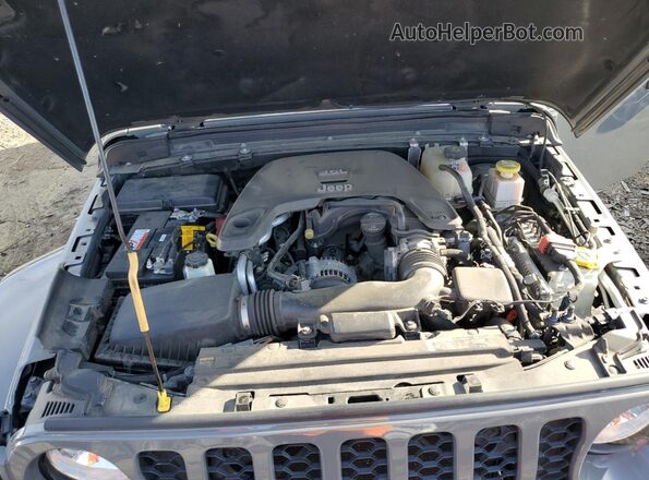 1C6HJTAG4ML504611 2021 JEEP GLADIATOR Gray უკანა სალონის ხედი