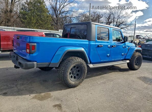 1C6HJTAG4PL589194 2023 JEEP GLADIATOR Blue Задня права чверть