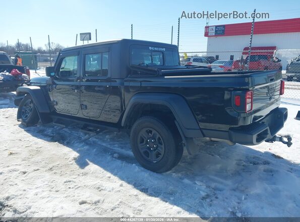 1C6HJTAG6PL549179 2023 JEEP GLADIATOR Black Tył lewy