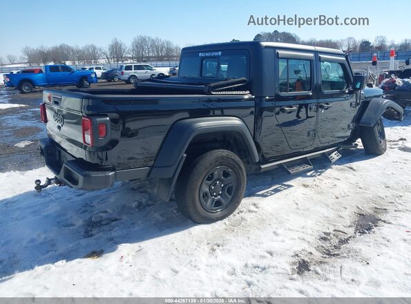 1C6HJTAG6PL549179 2023 JEEP GLADIATOR Black Tył prawy