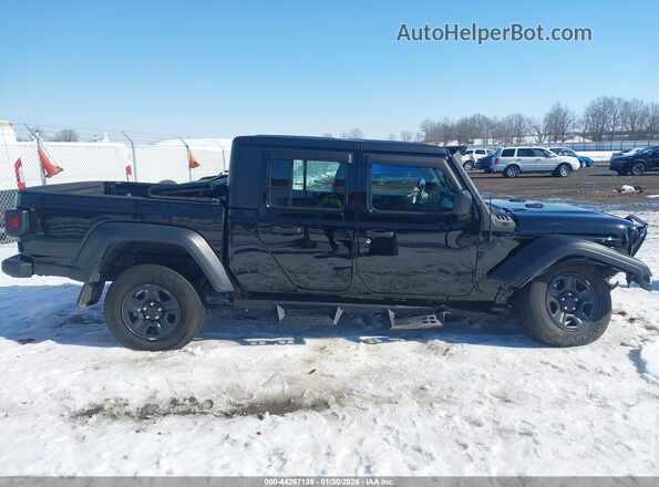1C6HJTAG6PL549179 2023 JEEP GLADIATOR Black Widok wnętrza 360 stopni