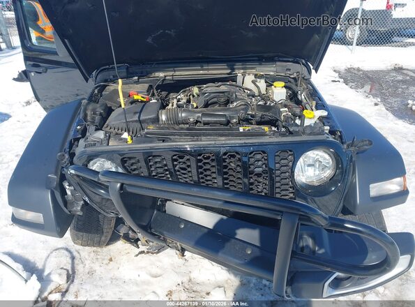 1C6HJTAG6PL549179 2023 JEEP GLADIATOR Black Widok z tyłu