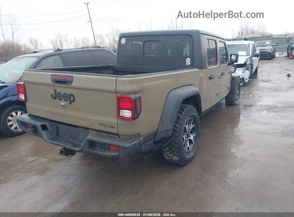 1C6HJTAG8LL164166 2020 JEEP GLADIATOR Зеленый Задняя правая четверть