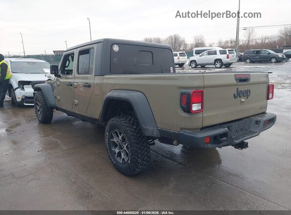 1C6HJTAG8LL164166 2020 JEEP GLADIATOR Зеленый Задняя левая четверть