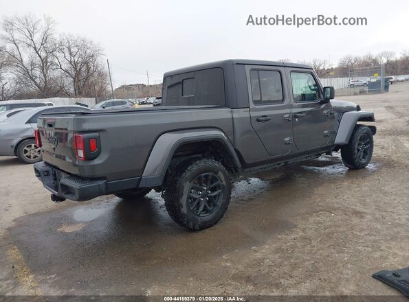 1C6HJTAG9NL157553 2022 JEEP GLADIATOR Black Tył prawy