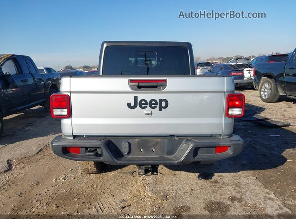 1C6HJTAG9PL517469 2023 JEEP GLADIATOR Серебряный 