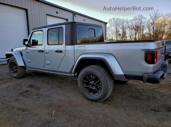 1C6HJTFG7PL564248 2023 JEEP GLADIATOR Silver Trasero izquierdo