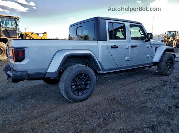 1C6HJTFG7PL564248 2023 JEEP GLADIATOR Silver Trasero derecho