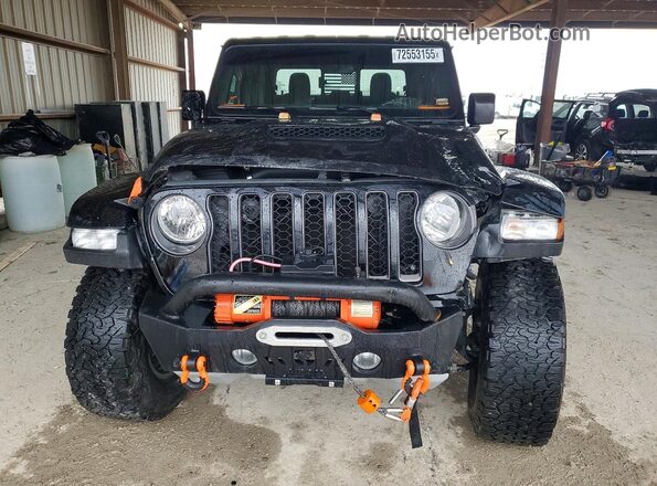 1C6JJTEG2PL556299 2023 JEEP GLADIATOR Black Widok z przodu
