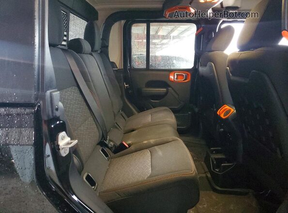 1C6JJTEG2PL556299 2023 JEEP GLADIATOR Black Widok tylnych siedzeń