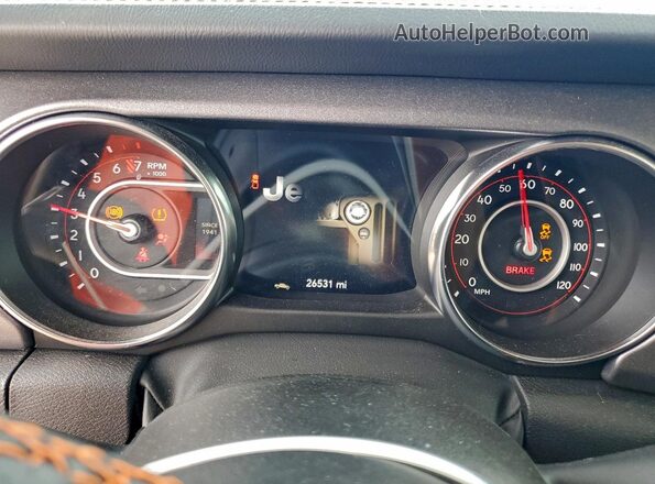 1C6JJTEG7NL173374 2022 JEEP GLADIATOR Blue ხელსაწყოთა პანელის ხედი