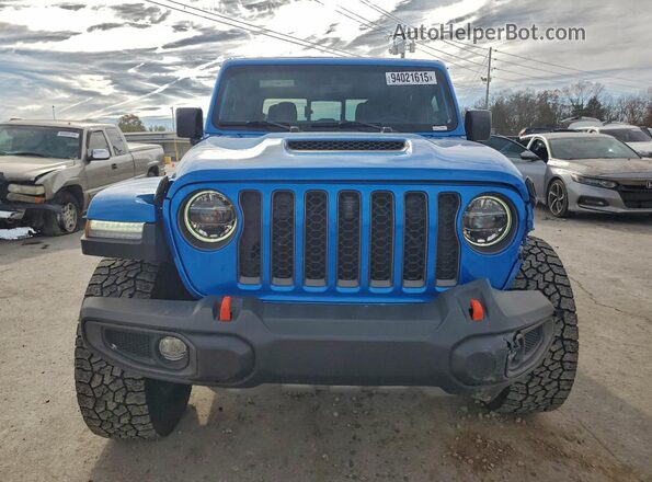 1C6JJTEG7NL173374 2022 JEEP GLADIATOR Blue წინა ხედი