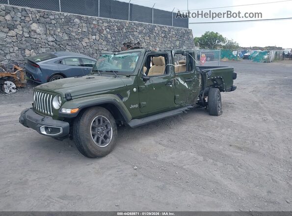 1C6JJTFM0PL519935 2023 JEEP GLADIATOR Green Przód lewy