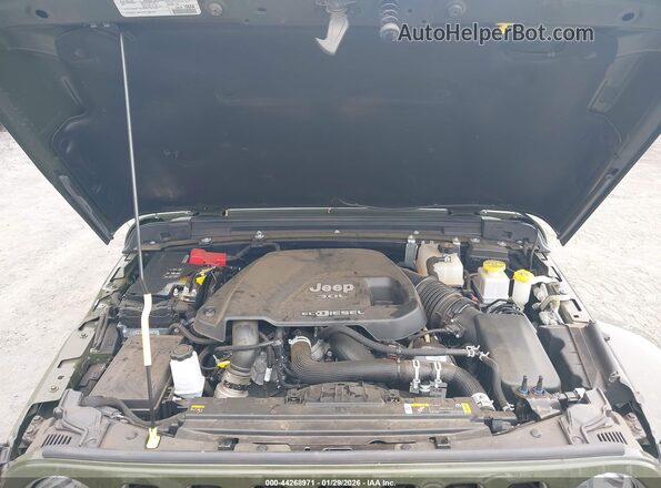 1C6JJTFM0PL519935 2023 JEEP GLADIATOR Green Widok z tyłu