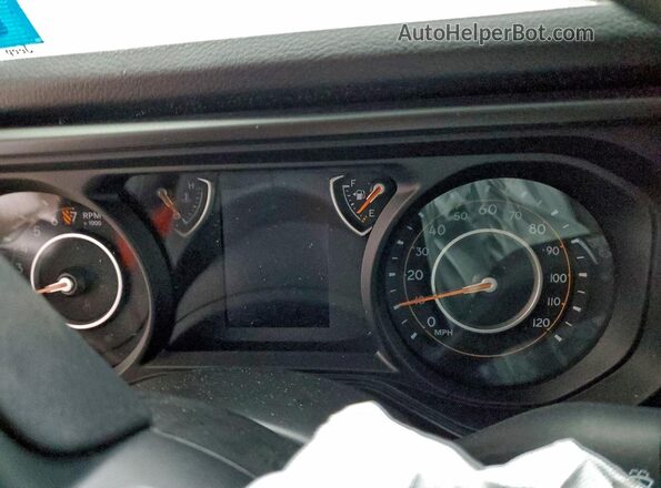 1C6PJTAG3SL509906 2025 JEEP GLADIATOR Black Вид щитка приладів