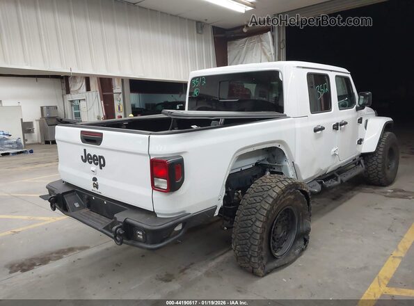 1C6PJTAG4SL505220 2025 JEEP GLADIATOR White Հետևի աջ