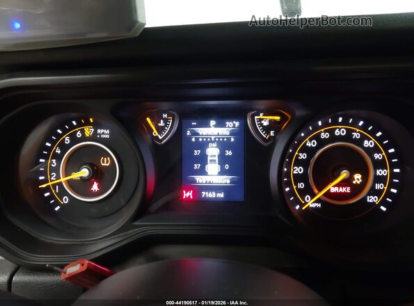 1C6PJTAG4SL505220 2025 JEEP GLADIATOR White Հետևի նստատեղերի տեսք