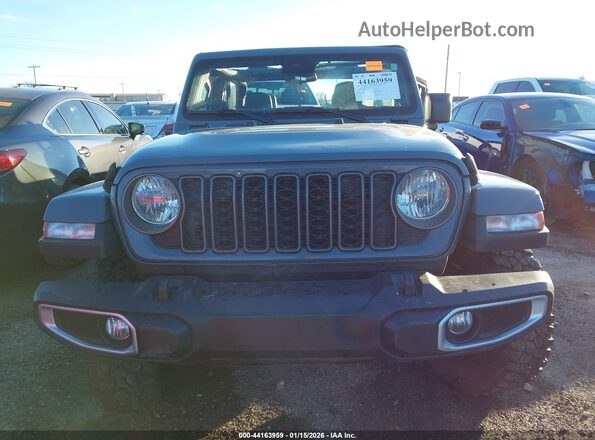1C6PJTAG8SL507634 2025 JEEP GLADIATOR Gray Vista del cuadro de instrumentos