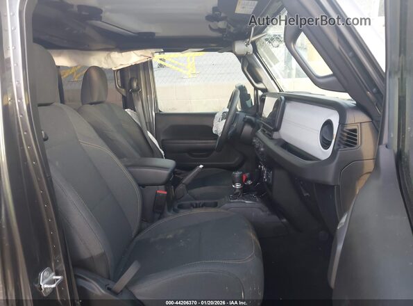 1C6RJTAG2SL510022 2025 JEEP GLADIATOR Gray Вид салону спереду